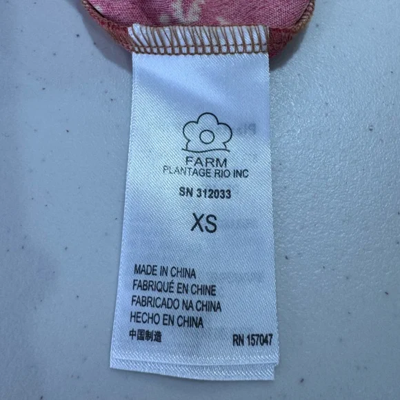 Farm Rio Women Multicolor Bandana Dream Cut Out Maxi Dress Size XS - Picture 5 of 6